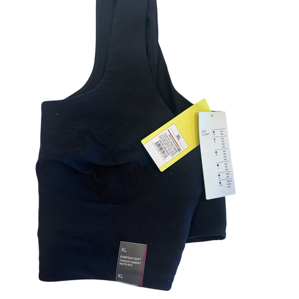 NWT Black Everyday Soft Bra - XL